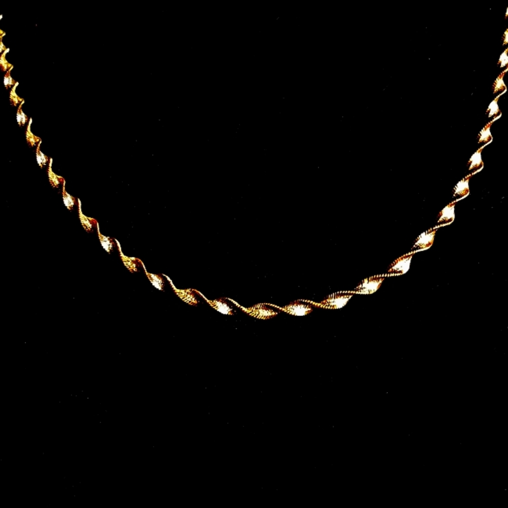 Vintage .925 two-toned necklace